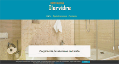 Desktop Screenshot of cristaleriailervidre.com
